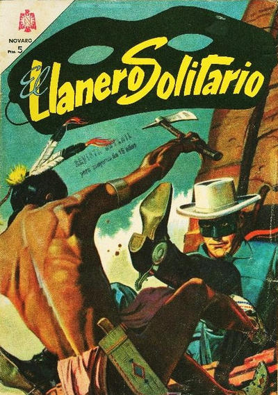 Cover for El Llanero Solitario (Editorial Novaro, 1953 series) #153