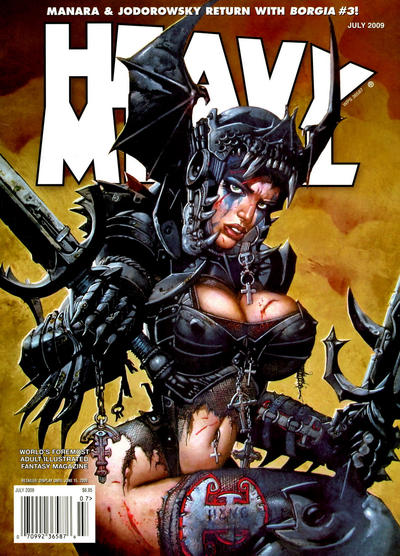 Cover for Heavy Metal Magazine (Heavy Metal, 1977 series) #v33#4