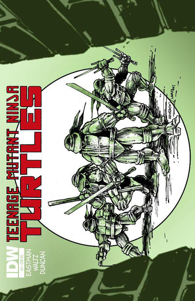 Cover for Teenage Mutant Ninja Turtles (IDW, 2011 series) #4 [Cover RE - Jetpack]