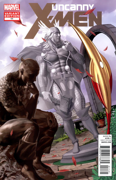 Cover for Uncanny X-Men (Marvel, 2012 series) #11 [Avengers Art Appreciation Variant Cover by Greg Horn]