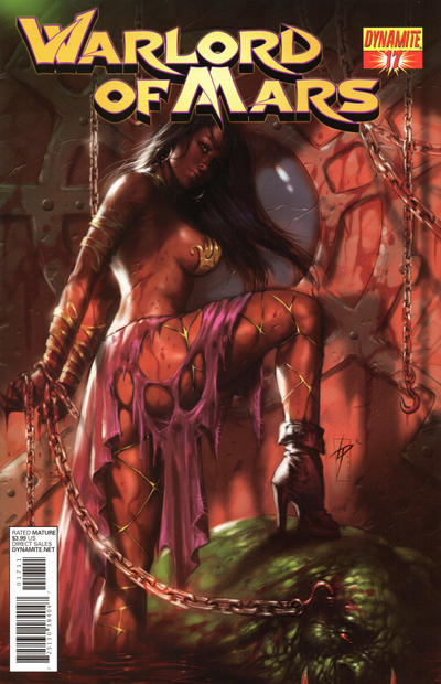 Cover for Warlord of Mars (Dynamite Entertainment, 2010 series) #17 [Lucio Parrillo Cover]