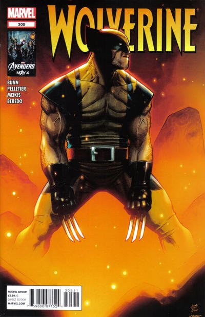 Cover for Wolverine (Marvel, 2010 series) #305