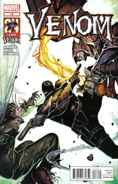 Cover for Venom (Marvel, 2011 series) #16