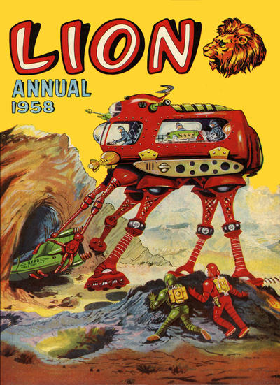 Cover for Lion Annual (Fleetway Publications, 1954 series) #1958