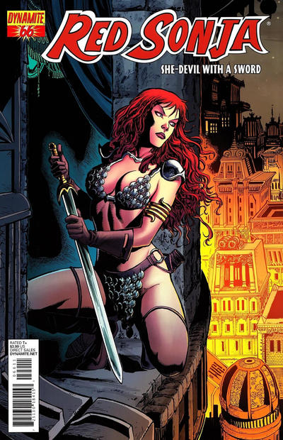 Cover for Red Sonja (Dynamite Entertainment, 2005 series) #66 [Cover A Walter Geovani ]