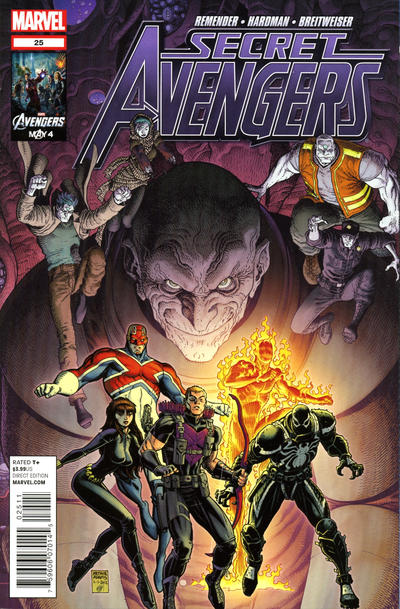 Cover for Secret Avengers (Marvel, 2010 series) #25