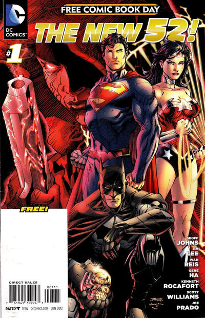 Cover for DC Comics - The New 52 FCBD Special Edition (DC, 2012 series) #1