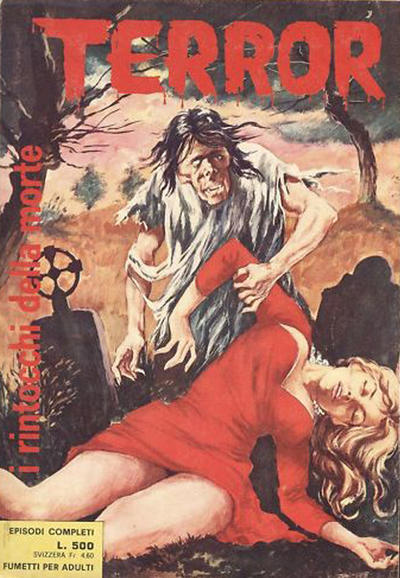 Cover for Terror (Ediperiodici, 1969 series) #7