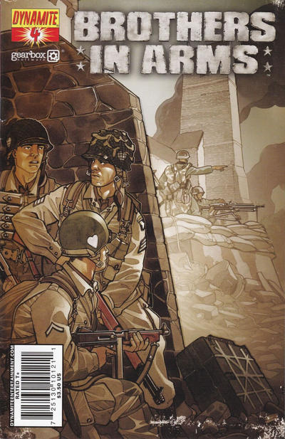 Cover for Brothers in Arms (Dynamite Entertainment, 2008 series) #4 [Stjepan Sejic Cover]