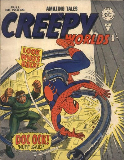 Cover for Creepy Worlds (Alan Class, 1962 series) #103