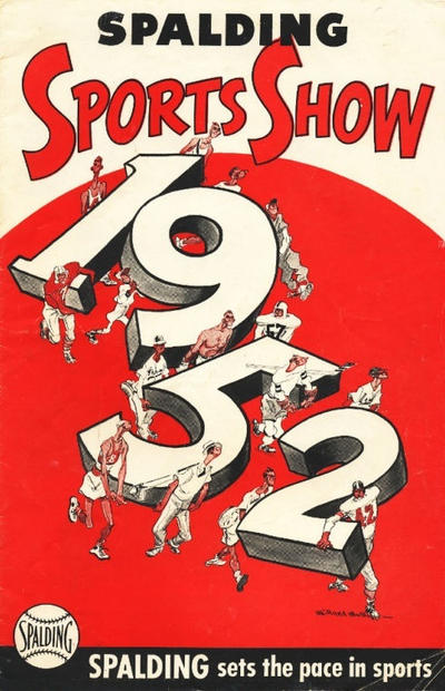 Cover for Spalding Sports Show (A.G. Spalding & Bros., 1945 series) #1952