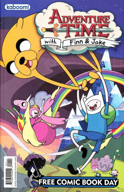Cover for Adventure Time Free Comic Book Day Edition / Peanuts Free Comic Book Day Edition (Boom! Studios, 2012 series) 