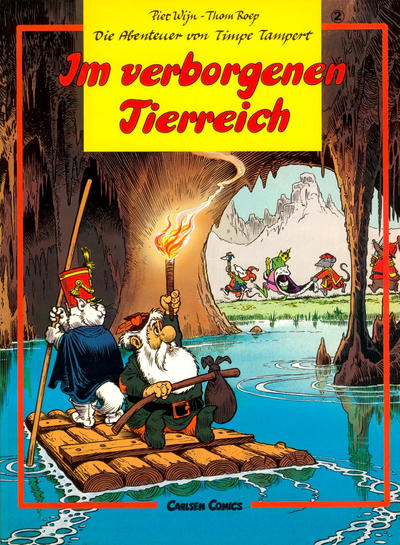 Cover for Die Abenteuer von Timpe Tampert (Carlsen Comics [DE], 1981 series) #2 - Im verborgenen Tierreich