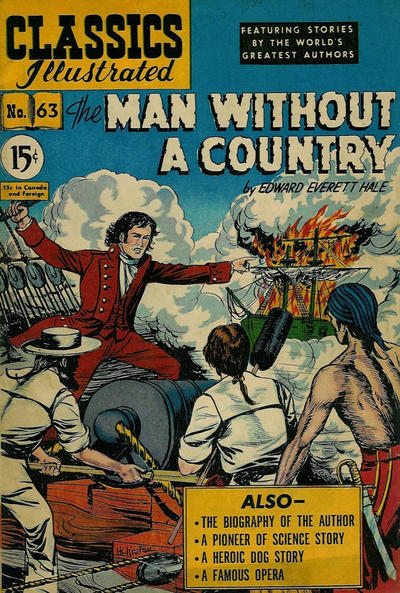 Cover for Classics Illustrated (Gilberton, 1948 series) #63