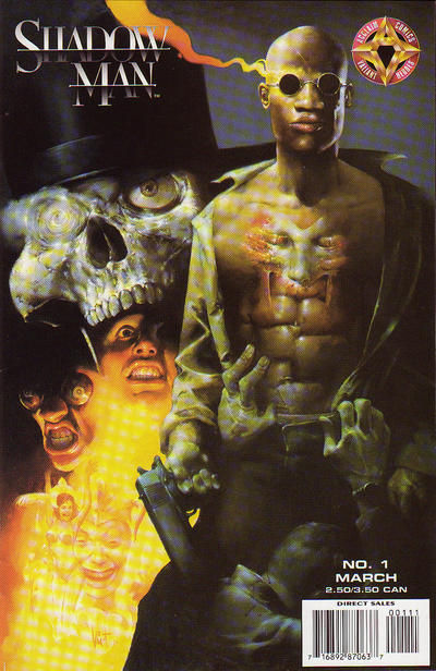 Cover for Shadowman (Acclaim / Valiant, 1997 series) #1 [Cover B]
