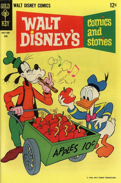 Cover for Walt Disney's Comics and Stories (Western, 1962 series) #v28#9 (333) [12¢]