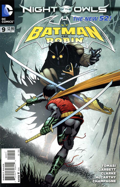 Cover for Batman and Robin (DC, 2011 series) #9 [Direct Sales]