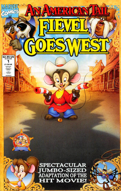 Cover for An American Tail: Fievel Goes West (Marvel, 1991 series) #1