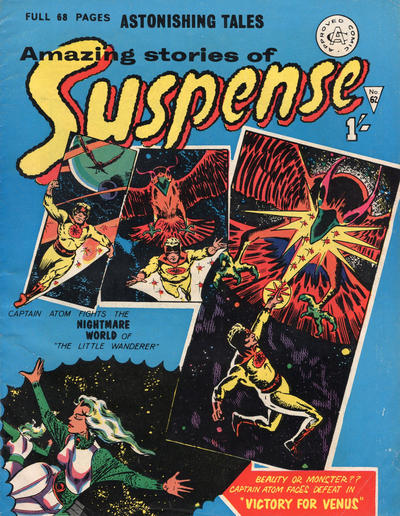 Cover for Amazing Stories of Suspense (Alan Class, 1963 series) #62