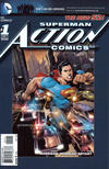 Cover for Action Comics (DC, 2011 series) #1 [Fifth Printing]