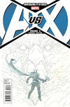 Cover for Avengers vs. X-Men (Marvel, 2012 series) #4 [Sketch Variant Cover by Jerome Opeña]