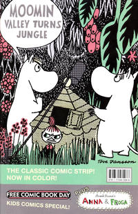 Cover Thumbnail for Anna & Froga / Moomin Valley Turns Jungle Free Comic Book Day (Drawn & Quarterly, 2012 series) 