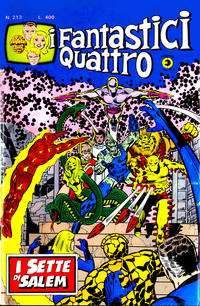 Cover Thumbnail for I Fantastici Quattro (Editoriale Corno, 1971 series) #213