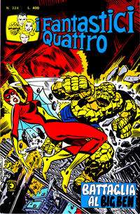 Cover Thumbnail for I Fantastici Quattro (Editoriale Corno, 1971 series) #224