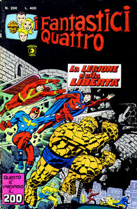 Cover Thumbnail for I Fantastici Quattro (Editoriale Corno, 1971 series) #200