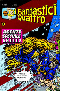 Cover Thumbnail for I Fantastici Quattro (Editoriale Corno, 1971 series) #207