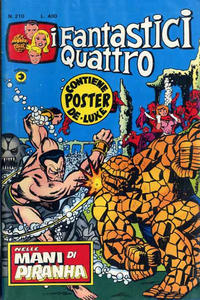 Cover Thumbnail for I Fantastici Quattro (Editoriale Corno, 1971 series) #210