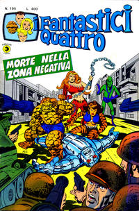 Cover for I Fantastici Quattro (Editoriale Corno, 1971 series) #195