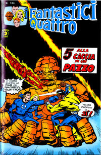 Cover Thumbnail for I Fantastici Quattro (Editoriale Corno, 1971 series) #184