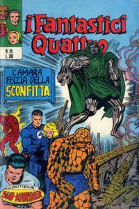 Cover Thumbnail for I Fantastici Quattro (Editoriale Corno, 1971 series) #55