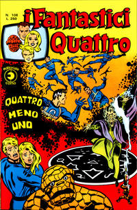 Cover for I Fantastici Quattro (Editoriale Corno, 1971 series) #108