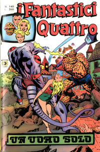 Cover for I Fantastici Quattro (Editoriale Corno, 1971 series) #140