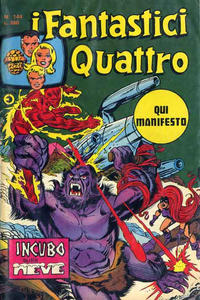 Cover Thumbnail for I Fantastici Quattro (Editoriale Corno, 1971 series) #144