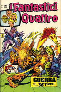 Cover for I Fantastici Quattro (Editoriale Corno, 1971 series) #147