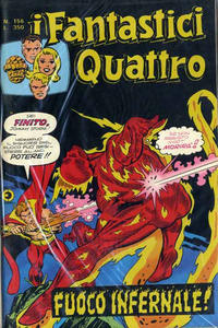 Cover Thumbnail for I Fantastici Quattro (Editoriale Corno, 1971 series) #156