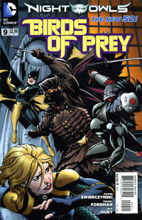 Cover Thumbnail for Birds of Prey (DC, 2011 series) #9