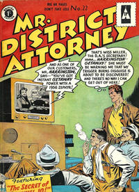Cover Thumbnail for Mr. District Attorney (Thorpe & Porter, 1958 ? series) #22