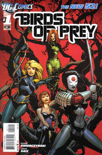 Cover Thumbnail for Birds of Prey (DC, 2011 series) #1 [Second Printing]