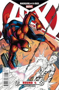 Cover Thumbnail for Avengers vs. X-Men (Marvel, 2012 series) #4 [Team Avengers Variant Cover by Mark Bagley]