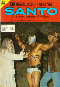 Cover Thumbnail for Santo El Enmascarado de Plata (Editorial Icavi, Ltda., 1976 series) #19