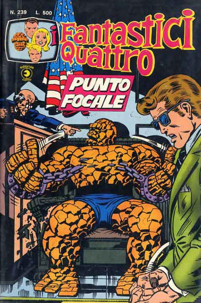 Cover for I Fantastici Quattro (Editoriale Corno, 1971 series) #239