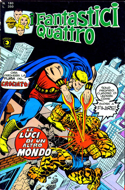 Cover for I Fantastici Quattro (Editoriale Corno, 1971 series) #180