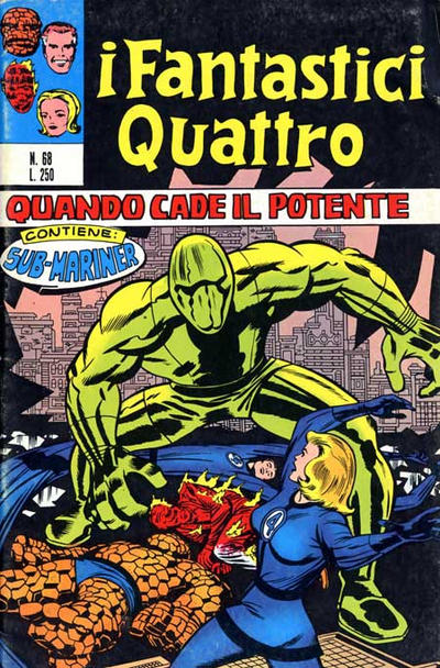 Cover for I Fantastici Quattro (Editoriale Corno, 1971 series) #68