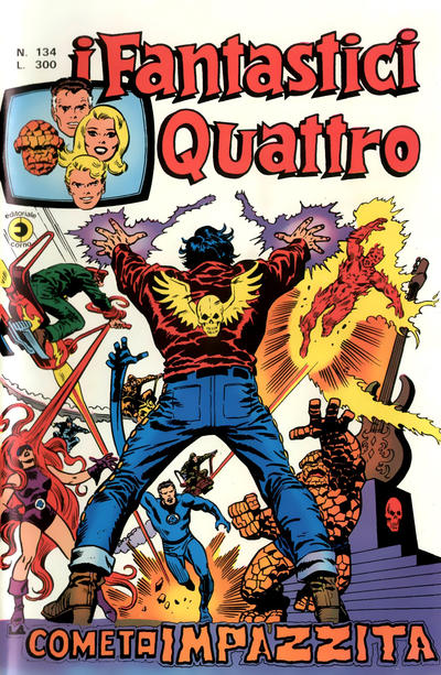 Cover for I Fantastici Quattro (Editoriale Corno, 1971 series) #134