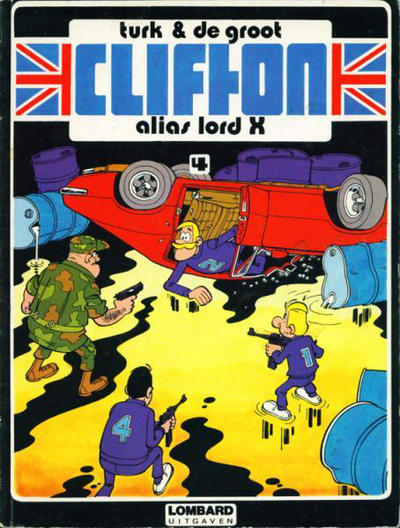 Cover for Clifton (Le Lombard, 1978 series) #4 - Alias Lord X