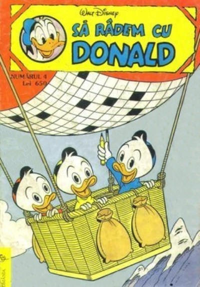 Cover for Sâ Râdem cu Donald (Egmont România, 1994 series) #4